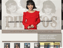 Tablet Screenshot of pictures.vanessa-annehudgens.com